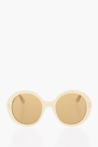 Round-Desing Sunglasses with Jewel Detailing