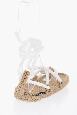Rope Sandals ROMANO With Ankle Tie