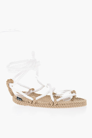 Rope Sandals ROMANO With Ankle Tie