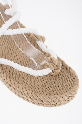 Rope Sandals ROMANO With Ankle Tie