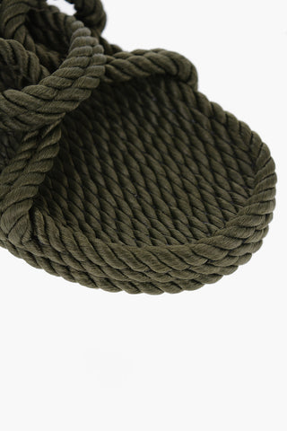 Rope Slingback Sandals