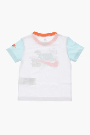 Set aus bedrucktem Rundhals-T-Shirt und Shorts
