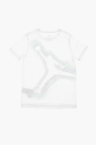 AIR JORDAN Crew-neck T-Shirt with Maxi Front Print