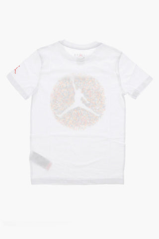 AIR JORDAN Cotton Blend T-shirt with Maxi Frontal Print
