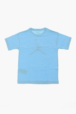 AIR JORDAN Einfarbiges T-Shirt mit Rundhalsausschnitt und Farbverlauf-Print