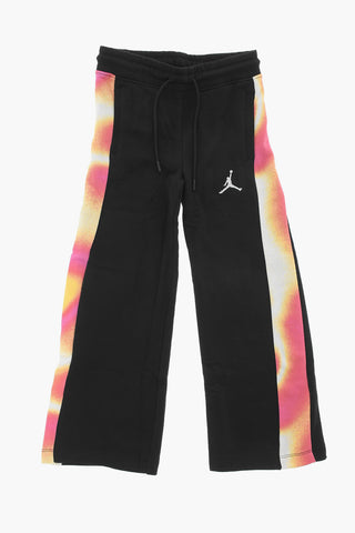 AIR JORDAN Mito Cotton Joggers with Tie-Dye Side Stripes