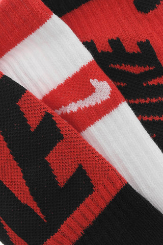 AIR JORDAN Set 3 Paia di Calzini Dri-Fit con Logo a Contrasto