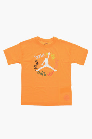 AIR JORDAN T-Shirt mit Rundhalsausschnitt und Frontprint