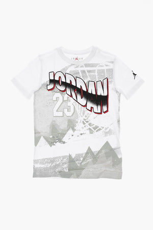 AIR JORDAN 프린트 라운드넥 티셔츠