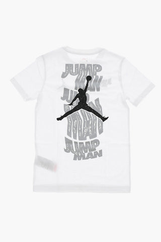 AIR JORDAN Bedrucktes Rundhals-T-Shirt WAVY MOTION JUMPMAN