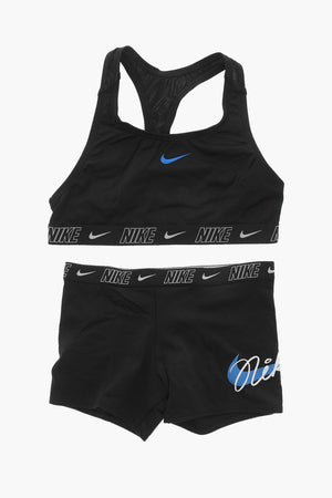 SWIM Bikini aus Stretch-Nylon mit Logoband