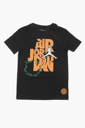 AIR JORDAN T-Shirt mit Rundhalsausschnitt und Maxi-Frontprint