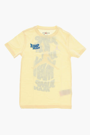 AIR JORDAN Bedrucktes Rundhals-T-Shirt WAVY MOTION JUMPMAN
