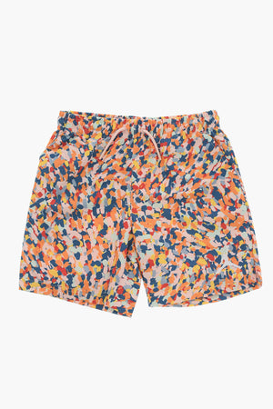 AIR JORDAN Multicolor Boxer Swim Trunks with 3 Pockets