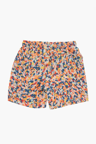 AIR JORDAN Multicolor Boxer Swim Trunks with 3 Pockets