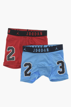 AIR JORDAN Set 2 Boxer Dri-Fit con Banda Elastica Logata