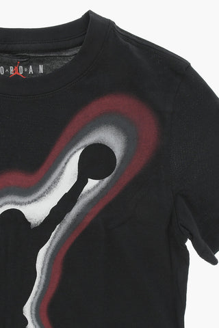 AIR JORDAN T-Shirt Girocollo Stampata