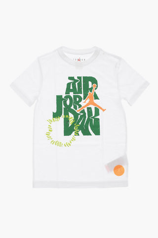 AIR JORDAN Crew-neck T-Shirt with Maxi Front Print