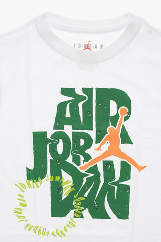 AIR JORDAN Crew-neck T-Shirt with Maxi Front Print