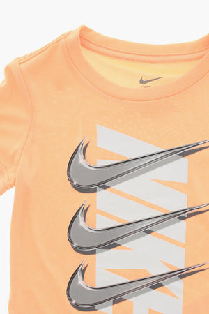 Dri-Fit T-Shirt- und Shorts-Set mit bedrucktem Logo
