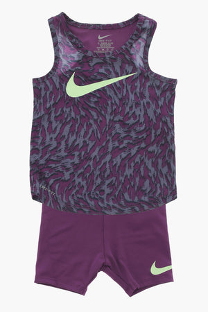 Set Gemustertes Top und Shorts