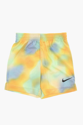 Set Canotta Girocollo e Shorts Effetto Tie-Dye