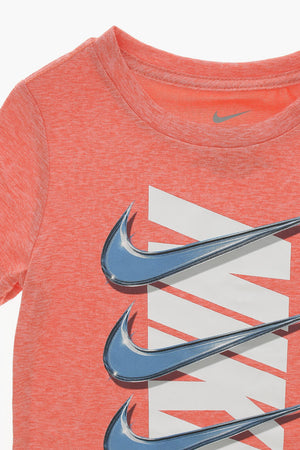 Set T-Shirt e Shorts Dri-Fit con Logo Stampato