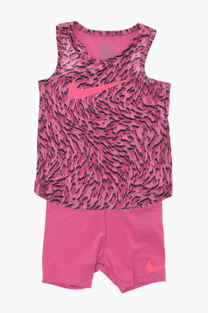 Set Gemustertes Top und Shorts