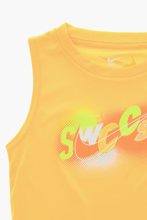 Set Rundhals-Tanktop und Shorts mit Tie-Dye-Effekt