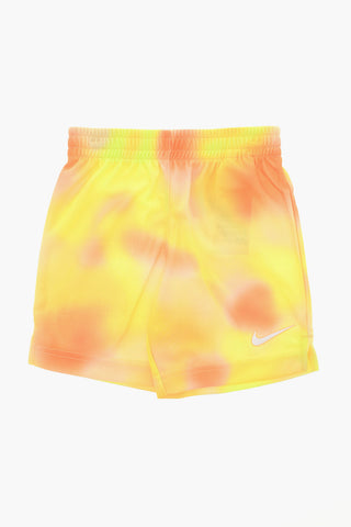 Crewneck Tank and Shorts Set with Tie-Dye Effect