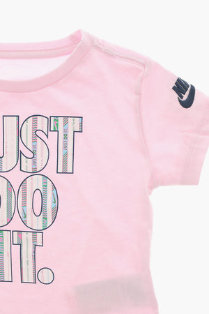 Set Bedrucktes T-Shirt und Hosenrock