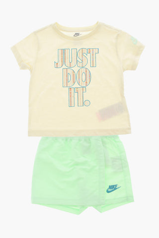 Crewneck T-Shirt and Dri-Fit Skirt-Pants Set