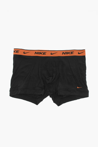 3er-Set Stretch-Baumwoll-Boxershorts mit Logobund