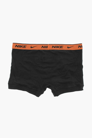 3er-Set Stretch-Baumwoll-Boxershorts mit Logobund