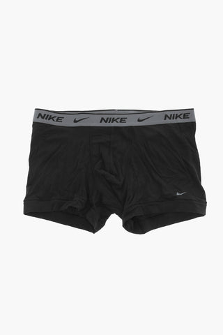 3er-Set Stretch-Baumwoll-Boxershorts mit Logobund