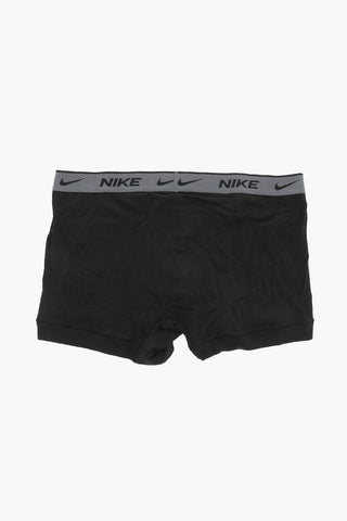 3er-Set Stretch-Baumwoll-Boxershorts mit Logobund