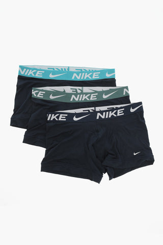 3er-Set Stretch-Boxershorts mit Logobund