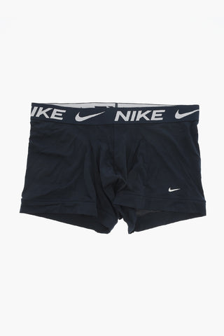 3er-Set Stretch-Boxershorts mit Logobund