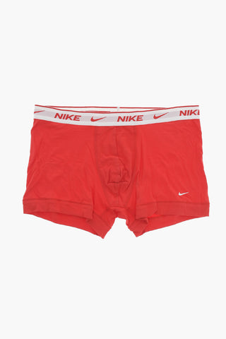 Set 3 Paia di Boxer in Cotone Stretch con Banda Logata