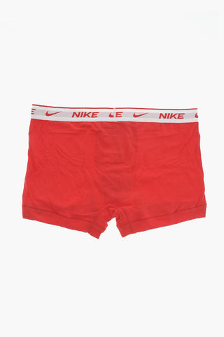 Set 3 Paia di Boxer in Cotone Stretch con Banda Logata