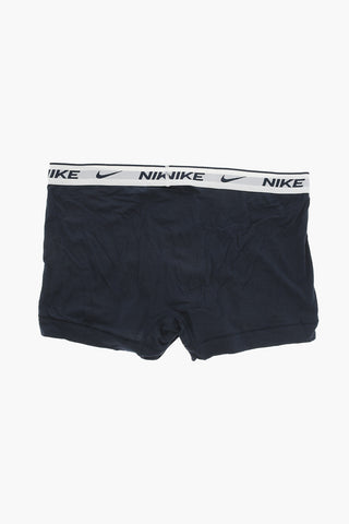 Set 3 Paia di Boxer in Cotone Stretch con Banda Logata