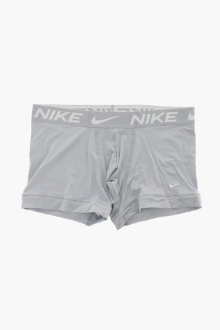 3er-Set Stretch-Boxershorts mit Logobund