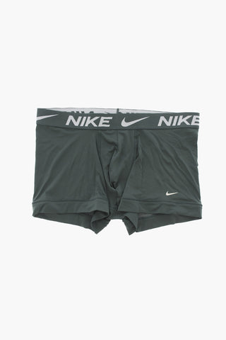 3er-Set Stretch-Boxershorts mit Logobund