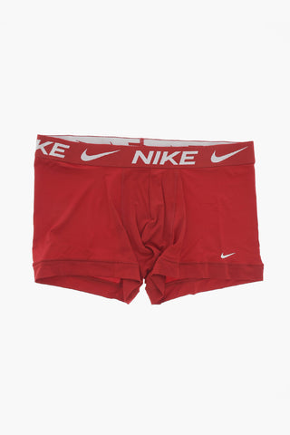 3er-Set Stretch-Boxershorts mit Logobund