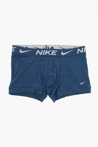 3er-Set Stretch-Boxershorts mit Logobund
