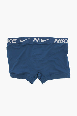 3er-Set Stretch-Boxershorts mit Logobund
