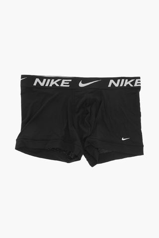 3er-Set Stretch-Boxershorts mit Logobund