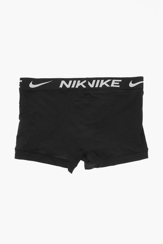 3er-Set Stretch-Boxershorts mit Logobund