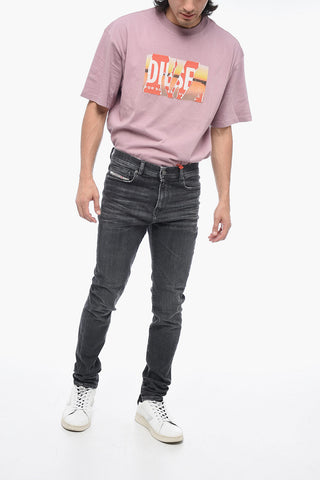 High-waisted D-AMNY Denims with Skinny Fit