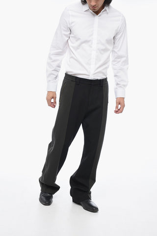 Pantaloni Straight Fit P-WARHOLS Bicolore